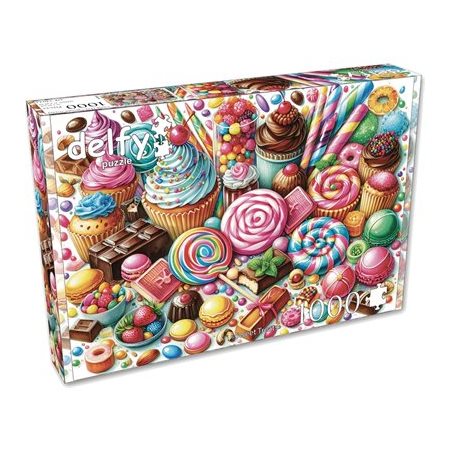 JaCaRou Puzzle - Delfy : Sweet Treats - 1000 mcx