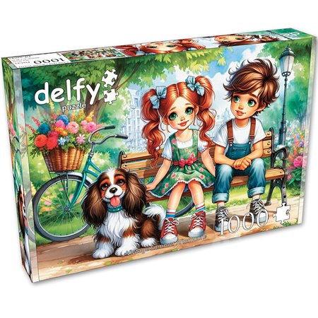 JaCaRou Puzzle - Delfy : Vintage Summer Afternoon - 1000 mcx