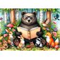 JaCaRou Puzzle - Delfy : Bear's Storytime Circle- 1000 mcx