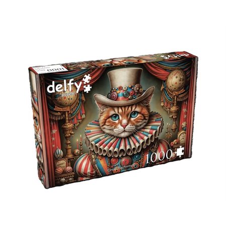 JaCaRou Puzzle - Delfy : Circus Purrformer- 1000 mcx