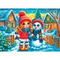 JaCaRou Puzzle - Delfy : Frosty Friends Forever - 1000 mcx