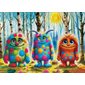 JaCaRou Puzzle - Delfy : Monsterous Trio - 1000 mcx