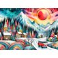 JaCaRou Puzzle - Delfy : Mountain Path Wanderer - 1000 mcx