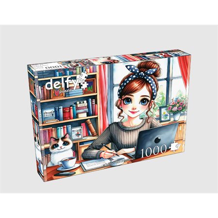 JaCaRou Puzzle - Delfy : Quiet Planning Time - 1000 mcx