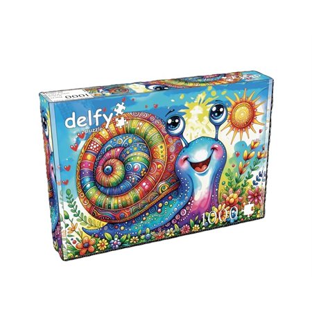 JaCaRou Puzzle - Delfy : Snail You Later ! - 1000 mcx