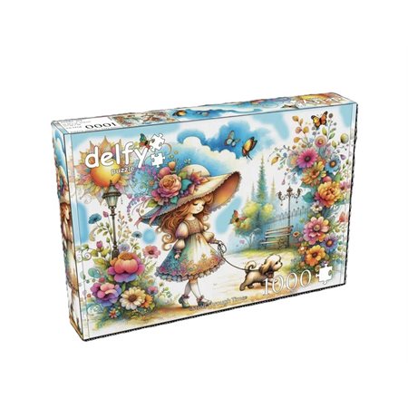 JaCaRou Puzzle - Delfy : Stroll Through Time - 1000 mcx