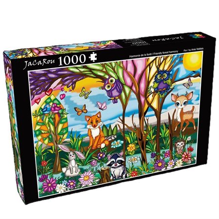 FRIENDLY FOREST HARMONY 1000 PC PUZZLE