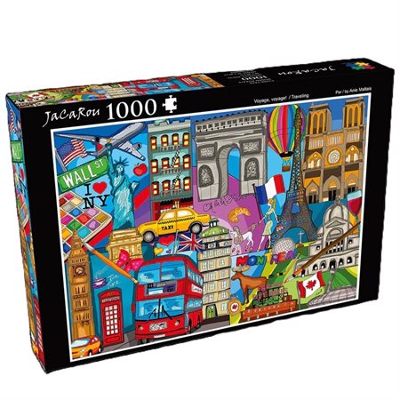 TRAVELING 1000 PC PUZZLE