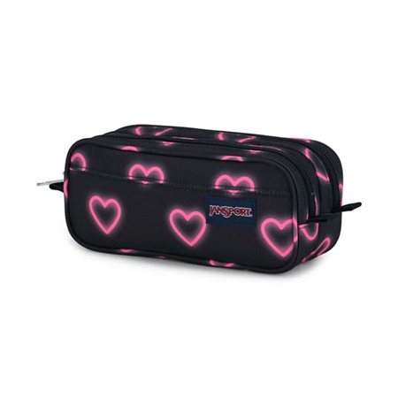 ETUI CRAY.JANSPORT LARGE POUCH 2F. HAPPY HEARTS