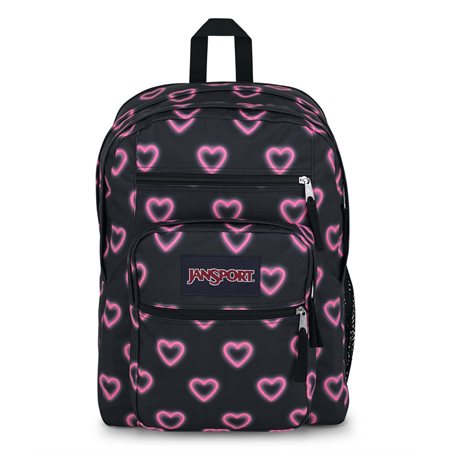 SAC DOS JANSPORT B.STUD HAPPY HEARTS BLACK