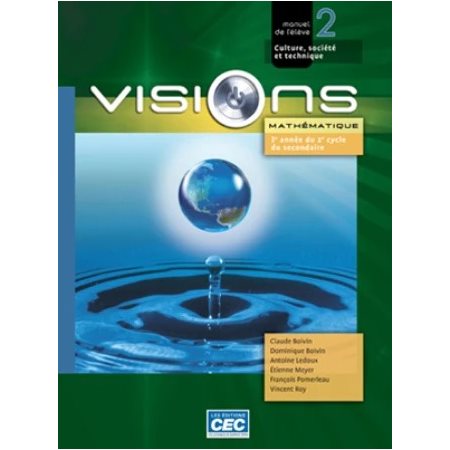 Visions SN 5e sec - Manuel vol.2 Accès étudiants (Web 1 an)