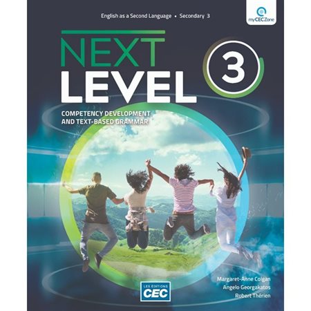 Next Level sec. 3, Combo cahier d'activité papier et numérique avec activités interactivité