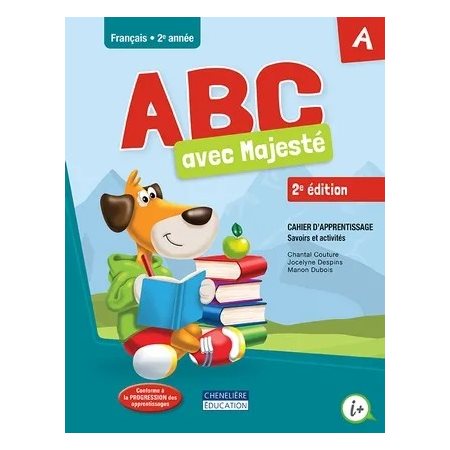 ABC avec Majesté 2e année, Cahier A et B, 2e édition