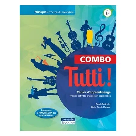 Tutti Sec.1 Combo Version papier et numérique.