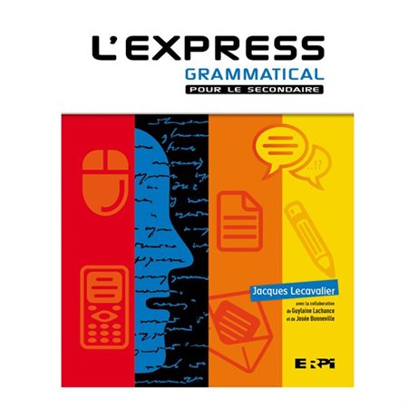 L'express grammatical pour le secondaire couv.souple avec ens.numérique