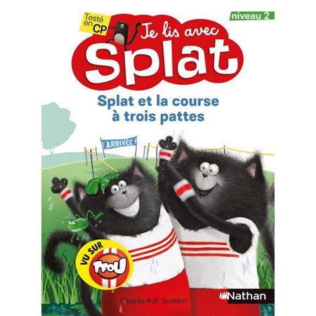 Je lis avec splat #22; Splat et la course à trois pattes