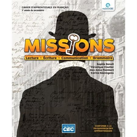 Missions 2e sec. Version papier et numérique