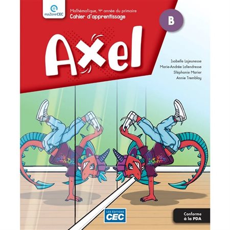 Axel 4e année, Cahier d'apprentissage
