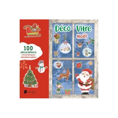 Déco vitre Noël