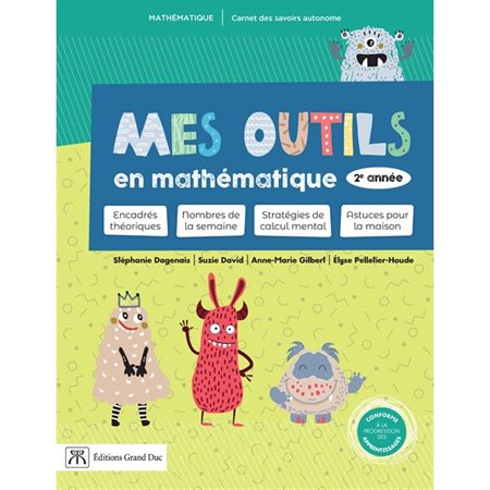 Mes outils en mathématiques, 2e année
