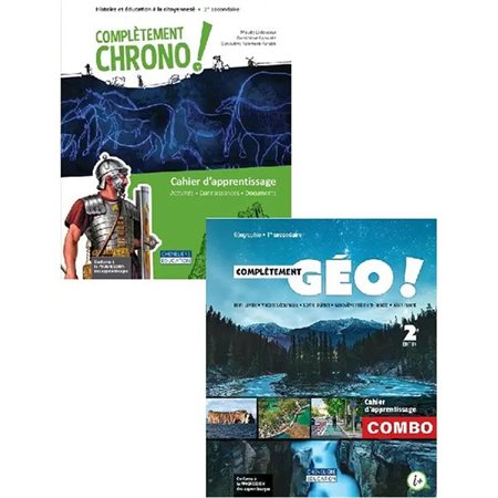 Compl.chrono / Compl.géo 1e sec. Combo papier+num.+fascicule+ex.int.