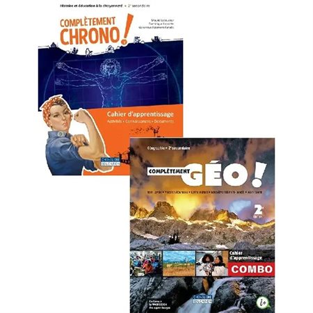 Compl.géo / Compl.chrono 2e sec. Combo papier+num.+fascicule+ex.int.
