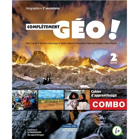 Complètement Géo 2e sec. papier+num + act.int + fascicule