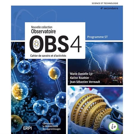 Obs 4e sec. Cahier ST + fascicule et ens. numérique
