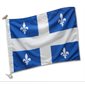 Drapeau du québec , 4.5 x 3 pi