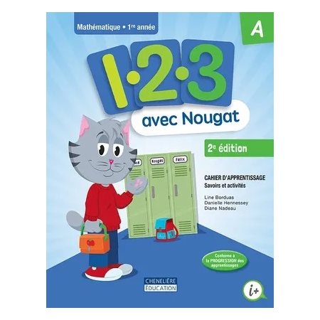 1,2,3... avec Nougat 1e année, Cahier A et B, 2e édition