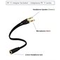 Casque stéréo Maxell avec micro et adaptateur Y pour PC