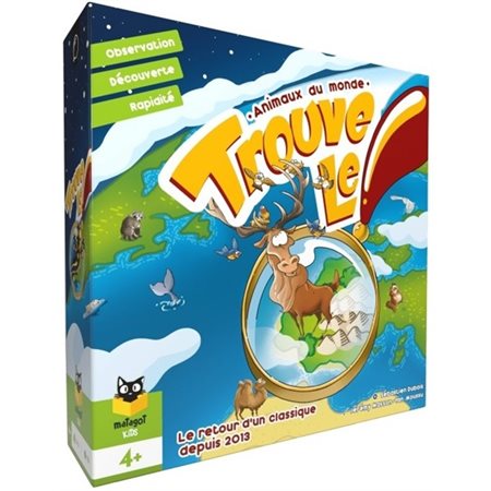 Trouve-le ! Animaux du monde