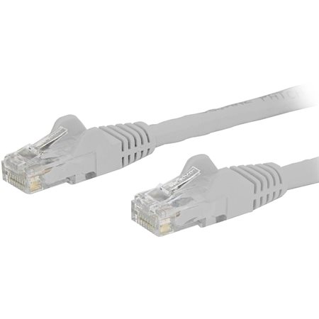 CÂBLE RÉSEAU 1 PIED BLANC CAT 6