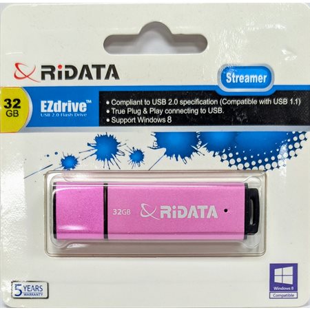 Clé USB Ridata 32 GB - rose