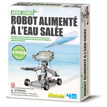 ROBOT ALIMENTÉ À L'EAU SALÉ