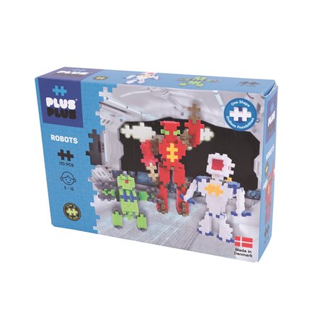 PLUS PLUS MINI ROBOTS 170 PCS