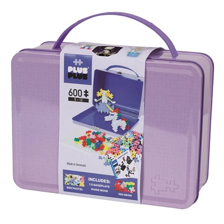 PLUS PLUS VALISETTE 600 PCS PASTEL