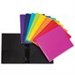 Plastic Portfolio - Assorted Colors