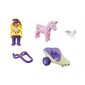 CALECHE AVEC LICORNE DE FEES