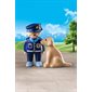 POLICIER AVEC CHIEN
