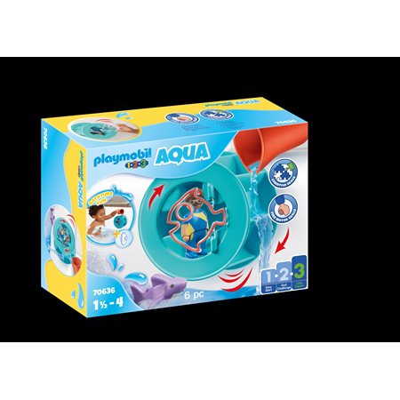 ROUE AQUATIQUE AVEC BEBE REQUIN