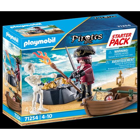 STARTER PACK PIRATE ET BARQUE