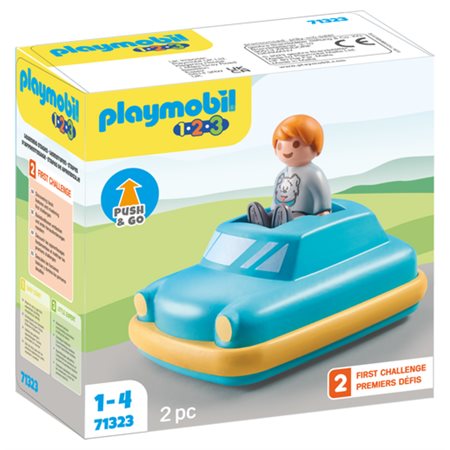 PLAYMOBIL 1.2.3. VOITURE POUR ENFANTS