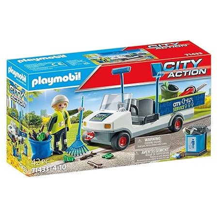 NETTOYEUR DE RUE AVEC VEHICULE