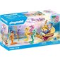CALECHE DE SIRENE AVEC HIPPOCAMPES