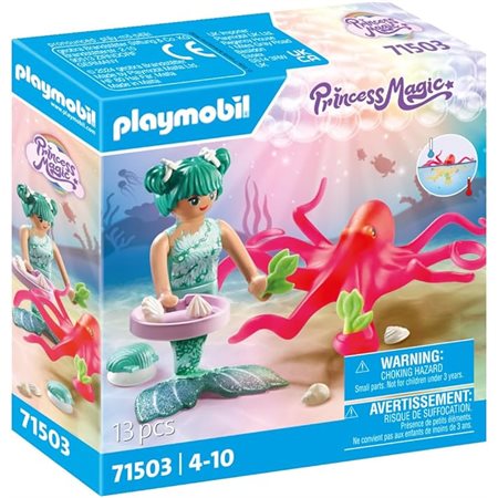 MERMAID WITH COLOUR-CHANGING OCTOPUS