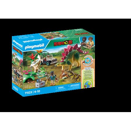 CAMPEMENT D'EXPLORATEURS AVEC DINOSAURES