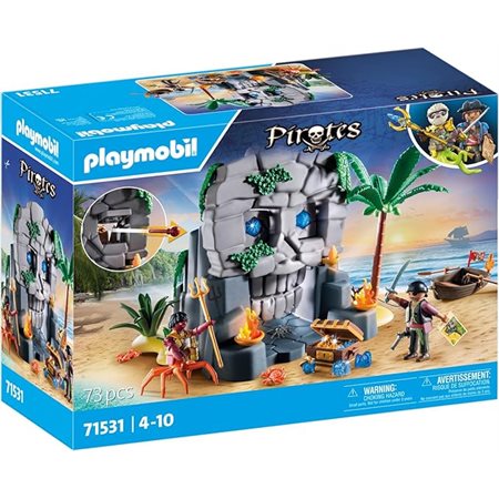 ILE AU TRESOR PIRATE ET MONSTRE