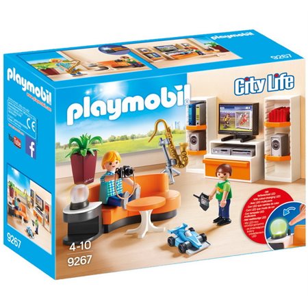 Playmobil Furnished Living Room – City Life