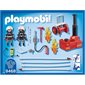 POMPIERS AVEC MATERIEL D'INCENDIE